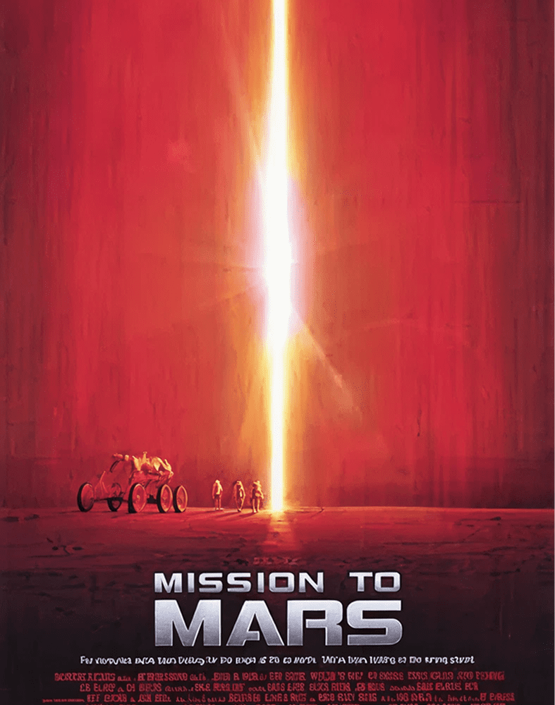 Mission to Mars movie poster